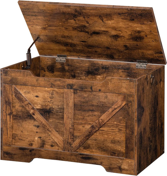 Toy chest - Toy storage bench - Toy chests - Wooden toy chest - Blanket chest - Storage bench with lid - 100x40x50.5cm