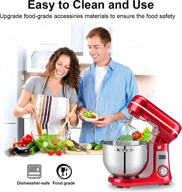 Keukenmachines - Keukenrobot - Foodprocessor - Keukenmixer - Keukenmachines & mixers - 6L - 1200W