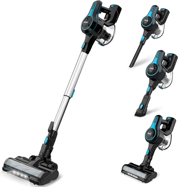 Bagless Cordless Stick Vacuum Cleaner - Handheld Vacuum Cleaner Best Seller - Handheld Stick Vacuum Cleaner - 1.2L Dust Container Capacity - 12000Pa Suction Power - 5-Stage Filtration