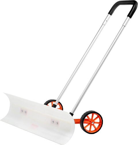 Sneeuwschep - 15° Hellend Ontwerp - U-vormige Aluminium Handgreep - Premium Constructie - Lichte en Duurzaam - 120 x 94 x 25 cm