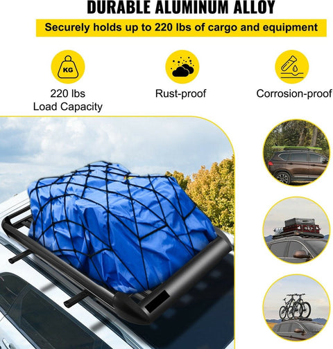 Dakkoffer - Dakdrager universeel - Dakrek - Dakdrager - 127x90x14cm