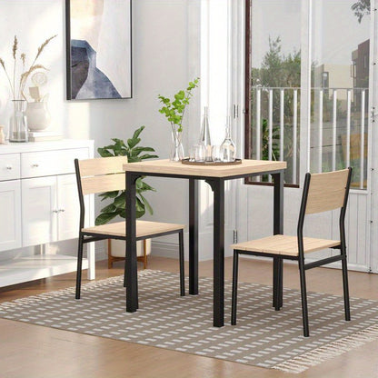 Modern kitchen furniture, quick assembly, space saving, country style dining table suitable for living room, dining room, kitchen, Spacesaving Furniture, Contemporary Design, Easy Assembly, Farmhouse Enthusiasts