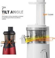 Mini Centrifuge - Mini Pers - Fruitpers - Groentepers - IJsmaker - Draagbare Blender - Elektrisch - Wit - Oplaadbaar - Makkelijk Schoonmaken