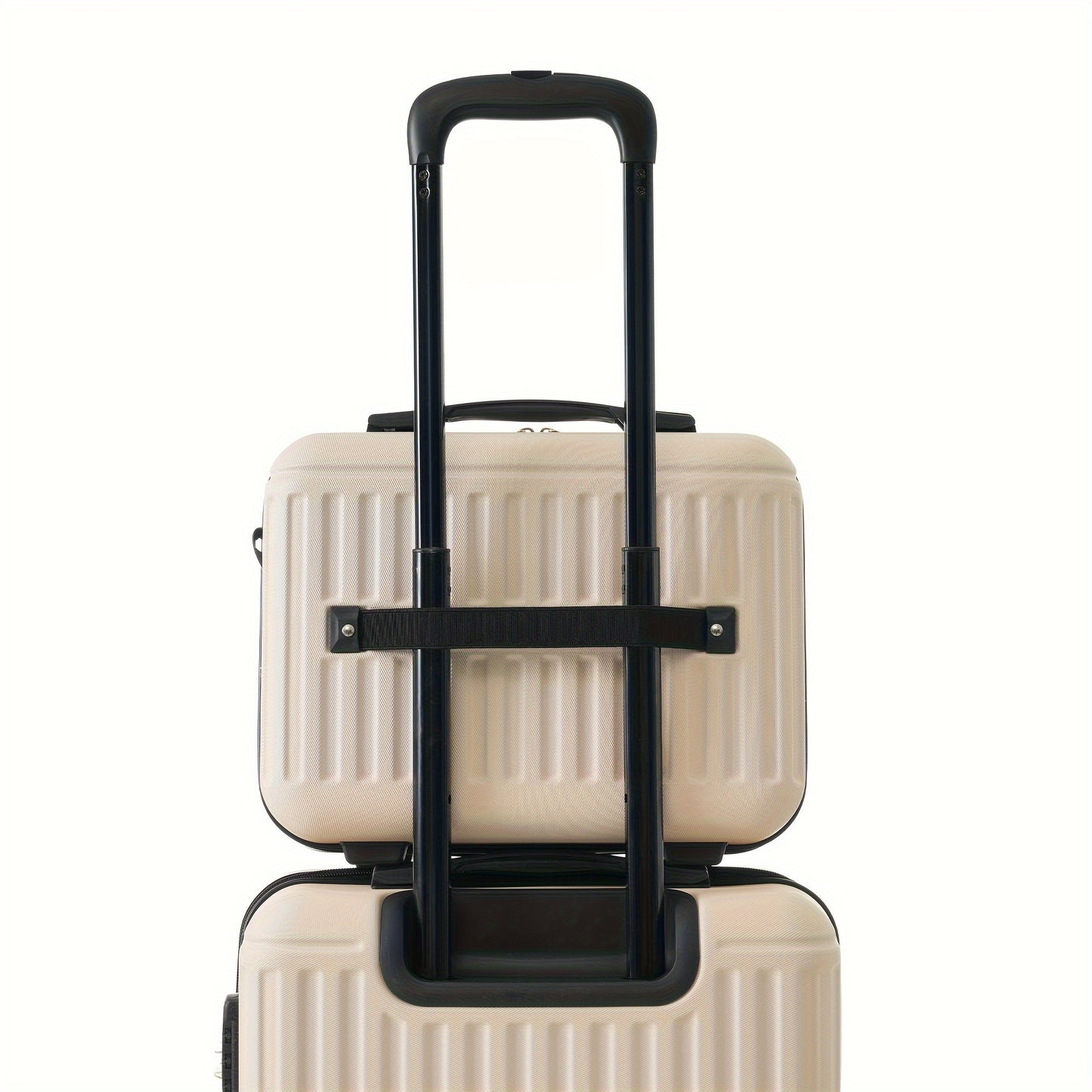 Kofferset – Reiskoffer Set – Hard-shell Koffer – Spinner Koffer – Bagage Set – Beige – 4-delige Set S-M-L-XL – ABS Materiaal – TSA Cijferslot