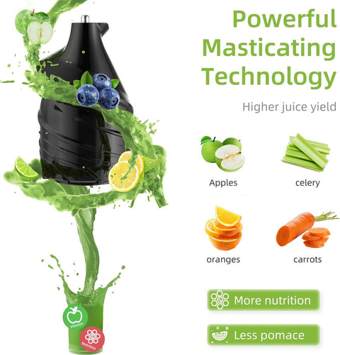 Slowjuicer- Vegetables and fruit- Juicer- Electric- Blender- Juicers- Quick and easy to clean