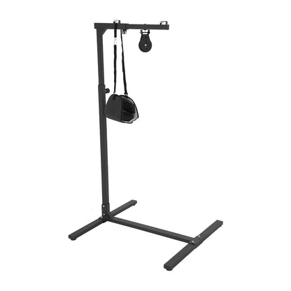 Steunbeugel Staande Hulp – Staande Steun – Opstaan Beugel – Verstelbare Handgreep – Mobiliteitshulp Zwart – Verstelbaar 130-175 cm – Stabiel Stalen Frame