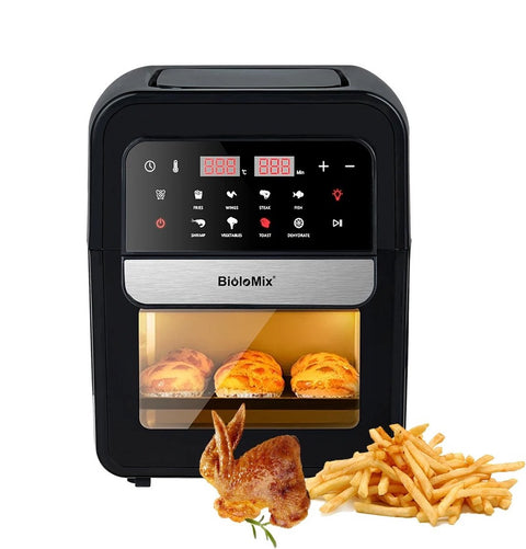 Multifunctionele 8 in 1 Airfyer - Elektrische Oven - Dehydrator - Touchscreen - 7L - 220-240V - 1400W
