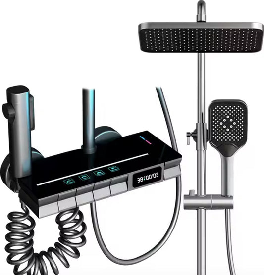 Douche - Douchekop - Douche Set - Doucheset - Douchesets - Doucheset Regendouche - Doucheset Met Kraan - Douchestang - Badkamer - RVS