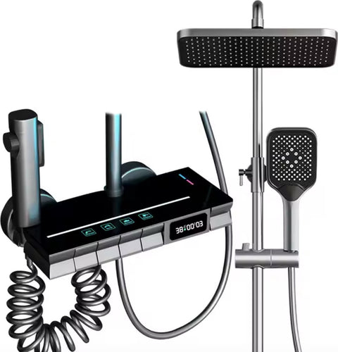 Shower - Shower Head - Shower Set - Shower Set - Shower Sets - Shower Set Rain Shower - Shower Set With Tap - Shower Rod - Bathroom - Stainless Steel