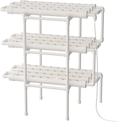 Kweektafel -108 gaten - Kweekbak - Moestuinbak op Poten - kweektafels - Hydrocultuursysteem - Moestuintafel - Optimaliseert Water- en Voedingsbeheer - Gebruiksgemak - Wit