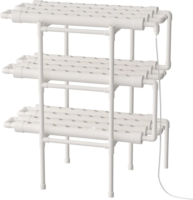 Kweektafel -108 gaten - Kweekbak - Moestuinbak op Poten - kweektafels - Hydrocultuursysteem - Moestuintafel - Optimaliseert Water- en Voedingsbeheer - Gebruiksgemak - Wit