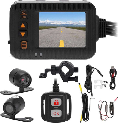 Motorfiets Dashcam Recorder - Waterdichte HD Opname - Bewegingsdetectie - Loopopname - Eenvoudige Installatie