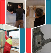 Klopboormachine - Boorhamer - Boormachine Met Klopfunctie - Beitelhamer - 2 Opties - Met Handvat - Koolborstel loos - Voor 18V / 21V Batterij - Blauw