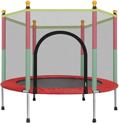 Trampoline - Kindertrampoline - Trampoline Met Beschermend Net - Indoor Sport Entertainment - 100KG Belasting