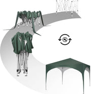 Waterdichte Partytent - 3x3m - Verstelbaar en Stevig voor Tuin - Camping en Evenementen