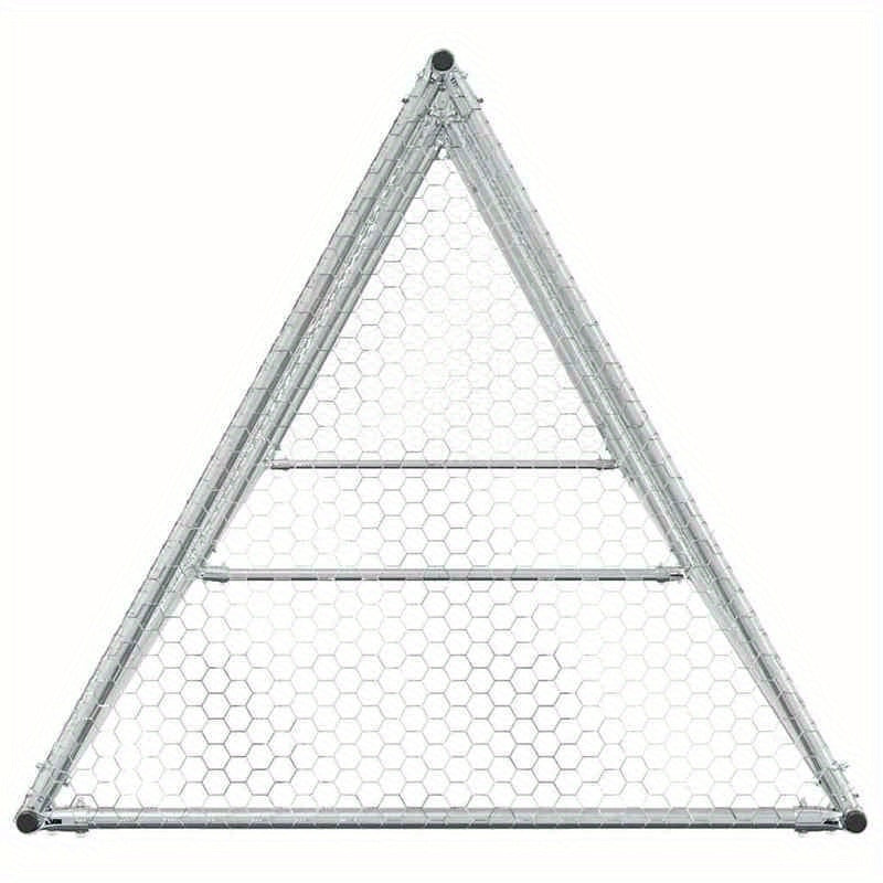 Konijnenkooi – Knaagdierkooi – Dierenkooi – Konijnenhok – Knaagdierenverblijf – Metaal – Groot 400x105x91 cm – Duurzaam Modern Design