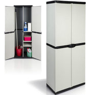 Tuinkast Kunststof - Tuinkist - Tuinkasten voor Buiten - Tuinberging - Grijs