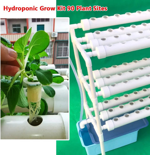 Kweektafel -108 gaten - Kweekbak - Moestuinbak op Poten - kweektafels - Hydrocultuursysteem - Moestuintafel - Optimaliseert Water- en Voedingsbeheer - Gebruiksgemak - Wit