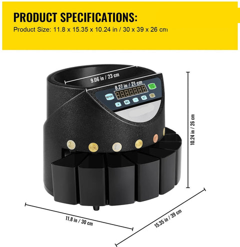 Tel machine - Munten Tel Machine - Muntgeld Tel Machine - Muntgeld Teller - Munten Teller - Munten Tel Machine - Muntgeld Tel Machine