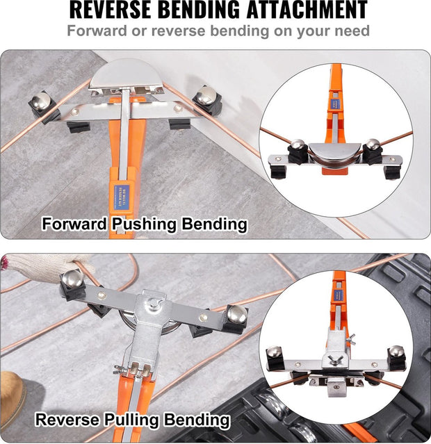 Pijpenbuiger - Buisbuisbuisbuiggereedschap - Omgekeerde buizen - Pijpsnijder - Gereedschap