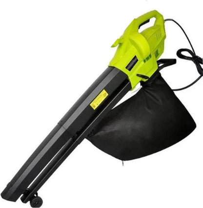 Bladblazer - Elektrische Bladblazer - Bladblaasapparaat - Groen - 3000W - 3M kabel