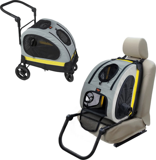 Car seat dog basket - Car seat dog travel - Car seat dog back seat - Travel stroller for dogs and cats - Dog buggy