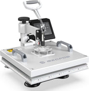 MP-3881 8-in-1 hittepersmachine, 30 oz grote capaciteit, verwarming met dubbele buis, nauwkeurige digitale bediening, 360 ° draaibaar