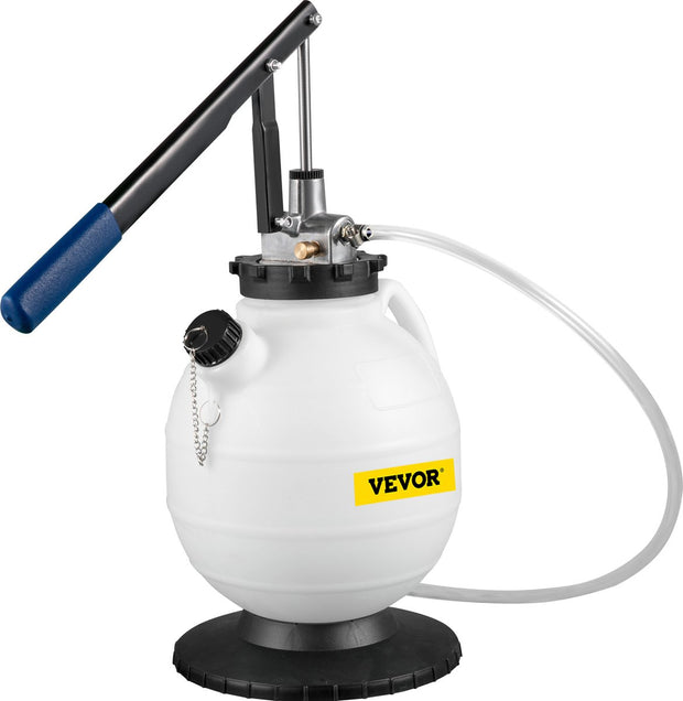 Versnellingsbak Oliewisselaar - 7,5L - Remvloeistofwisselaar van Koper en Plastic - met 15 Meest Voorkomende Adapters - 31,24 x27,94 x43,94 cm