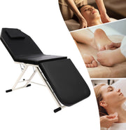 Luxe Therapeutisch Massagetafel – Verstelbaar, Ergonomisch & Comfortabel – Massagebed - Behandeltafel - Behandelbank - Voor Thuis & Professioneel Gebruik - Opvouwbaar - Wit
