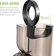 Slowjuicer- Vegetables and fruit- Juicer- Electric- Blender- Juicers- Quick and easy to clean