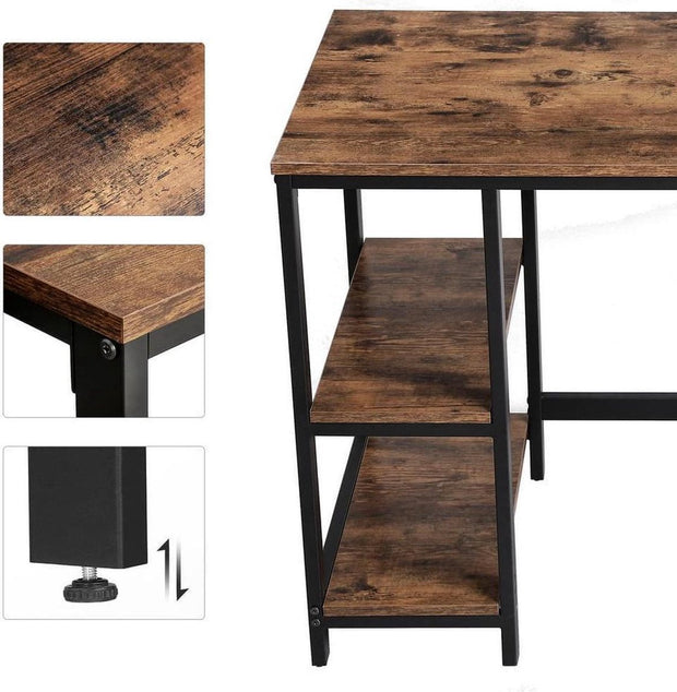 Desk with vintage look - Computer table - Vintage