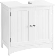Wastafelonderkast - Zonder wastafel - Badkamermeubels - Badkamer opbergkast - 30D x 60W x 60H - Wit