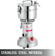 Elektrische Graanmolen - Moutmolen - Specerijenmolen - Spice Grinder - Kruidenmolen Elektrisch - 350G - 1400W - RVS