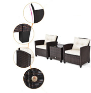 Tuinset - 3-delig - tuinstoelen - tuinstoelen verstelbaar - tuinstoelen stapelbaar - tuinsets -tuinstoelen stapelbaar