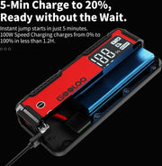 Starthulp - Jumpstarters - Jumpstarter voor auto - Noodstart voor auto's - 24000mAh