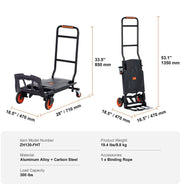 Folding hand truck - Hand truck - Platform truck - Transport trolley