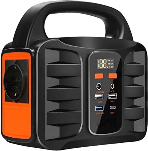 Power Generator - Portable Powerstation - Aggregate - 99Wh - Including Cables