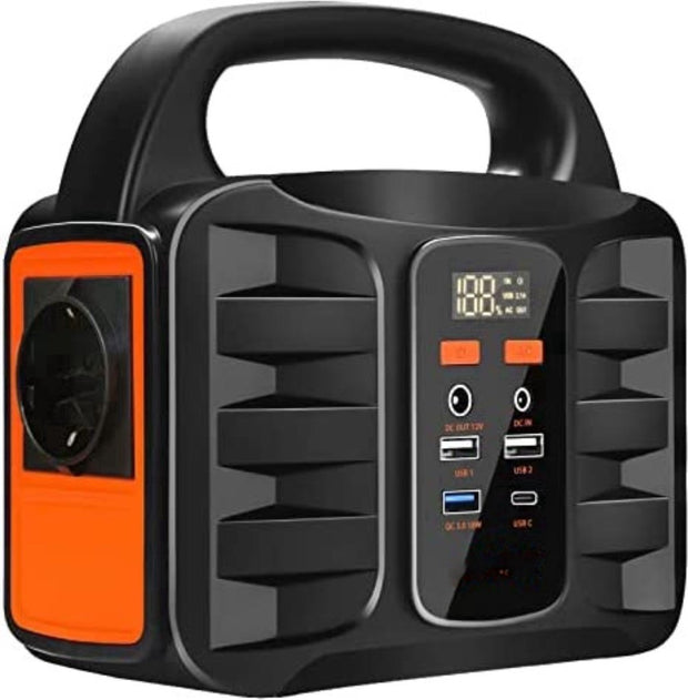 Power Generator - Portable Powerstation - Aggregate - 99Wh - Including Cables