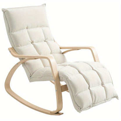 Schommelstoel – Relaxstoel – Fauteuil – Loungestoel – Voedingsstoel – Ergonomisch Ontwerp – Stevig Metalen Frame