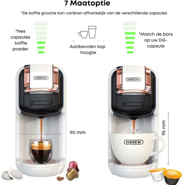 5 in 1 koffiezetapparaat - Koffiezetapparaat - Meerdere capsules - met 2 Partners Philips Senseo Maestro - CSA260/60 - Koffiepadapparaat - Zwart Philips Senseo Select CSA230/60 - Koffiepadapparaat