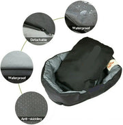 Robuust Hondenbed - Orthopedische Hondenbed - Waterdicht en Afwasbaar - Kwalitatief Duurzame Hondenmand - 130x90x26 - Tot 50kg