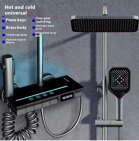 Shower - Shower Head - Shower Set - Shower Set - Shower Sets - Shower Set Rain Shower - Shower Set With Tap - Shower Rod - Bathroom - Stainless Steel