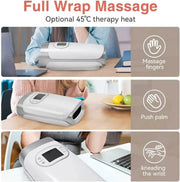 Handmassage Apparaat Luxe - Klopmassage Apparaat - Klopmassage Apparaat - Wit / Zilver