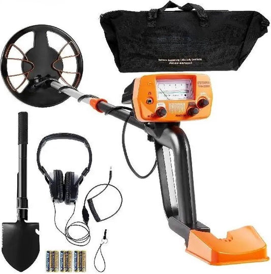Metal Detector - Professional Metal Detector - Underwater Metal Detector - 20.4x20.4cm - Waterproof - Gold Digger - Battery - Rechargeable - Detection Device - Digital
