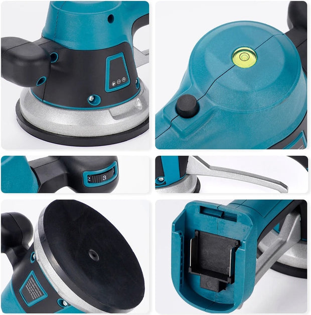 Professionele Tegeldrager - Trilfunctie - 6 Standen - Ergonomische Grip - High Power Motor - 18-20 V - Draadloos inclusief Accu