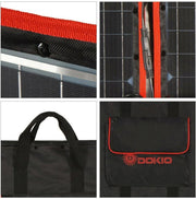 Complete 100W Foldable Solar Panel Set - Monocrystalline Solar Panel - 12V - Daylight Panel - Camper Solar Panel - With Inverter