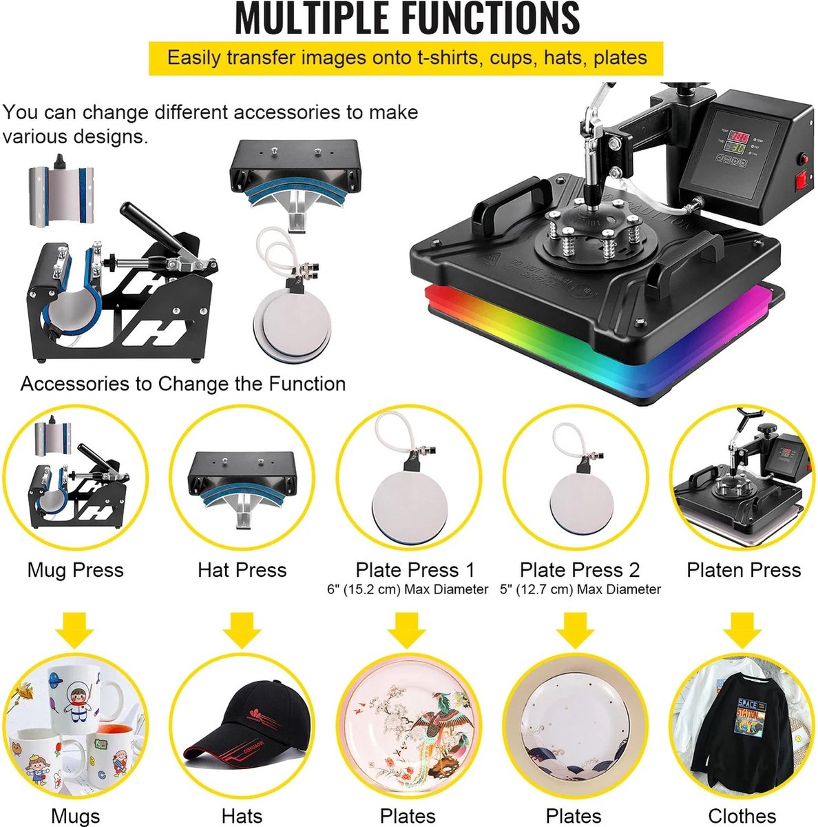 Hittepers - Transferpers - Heat Press - Heat Press Machine - HittePers Transferpers - Hitte Pers - Easypress - Warmte Pers - Hittepersmachine - Hittepers Cricut - Hittepers