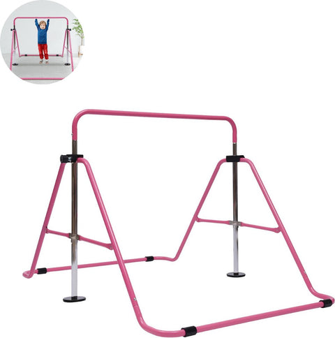 Inklapbaar Turnrek - Klimrek - Verstelbaar - Rekstok - Duikelrek - Kinderen - Peuter - Voor buiten en binnen - Klimboog
