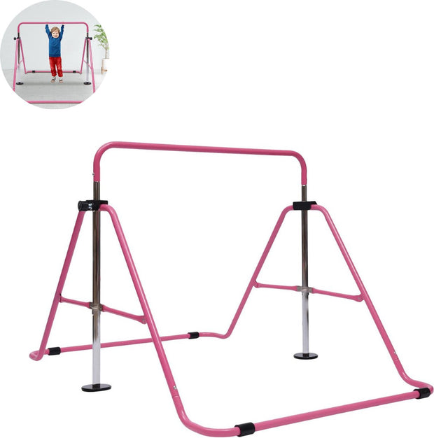 Inklapbaar Turnrek - Klimrek - Verstelbaar - Rekstok - Duikelrek - Kinderen - Peuter - Voor buiten en binnen - Klimboog