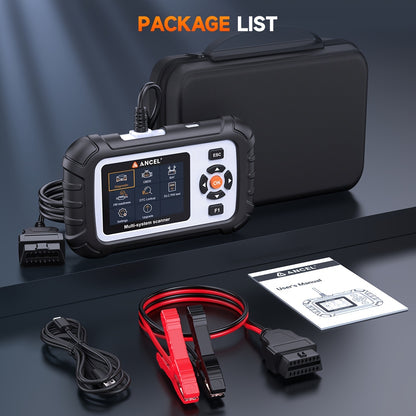 Auto Scanner – Diagnose Scanner – OBD2 Scanner – Foutcode Uitlezer – Auto Diagnosetool – Bi-directionele Controle – Meer Dan 30 Onderhoudsfuncties